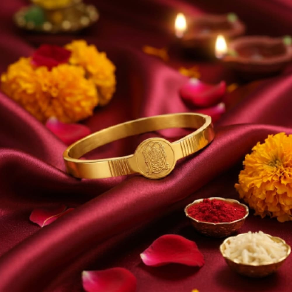 Tirupati Bracelet Rakhi (Govt. Lab Tested & Certified) - Image 6