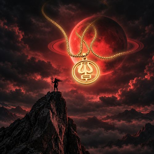 NAMAM Trayambhak Pendant (Govt. Lab Tested & Certified)